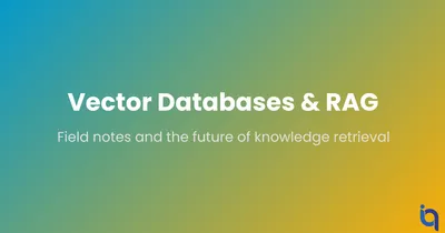 Cover image for Vector Databases Demystified - Reshaping Search, RAG, and AI Knowledge